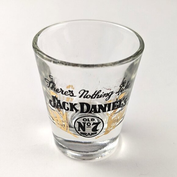 Vintage Nothing Like Jack Daniel's Old No. 7 Shot Glass - Picture 2 of 3